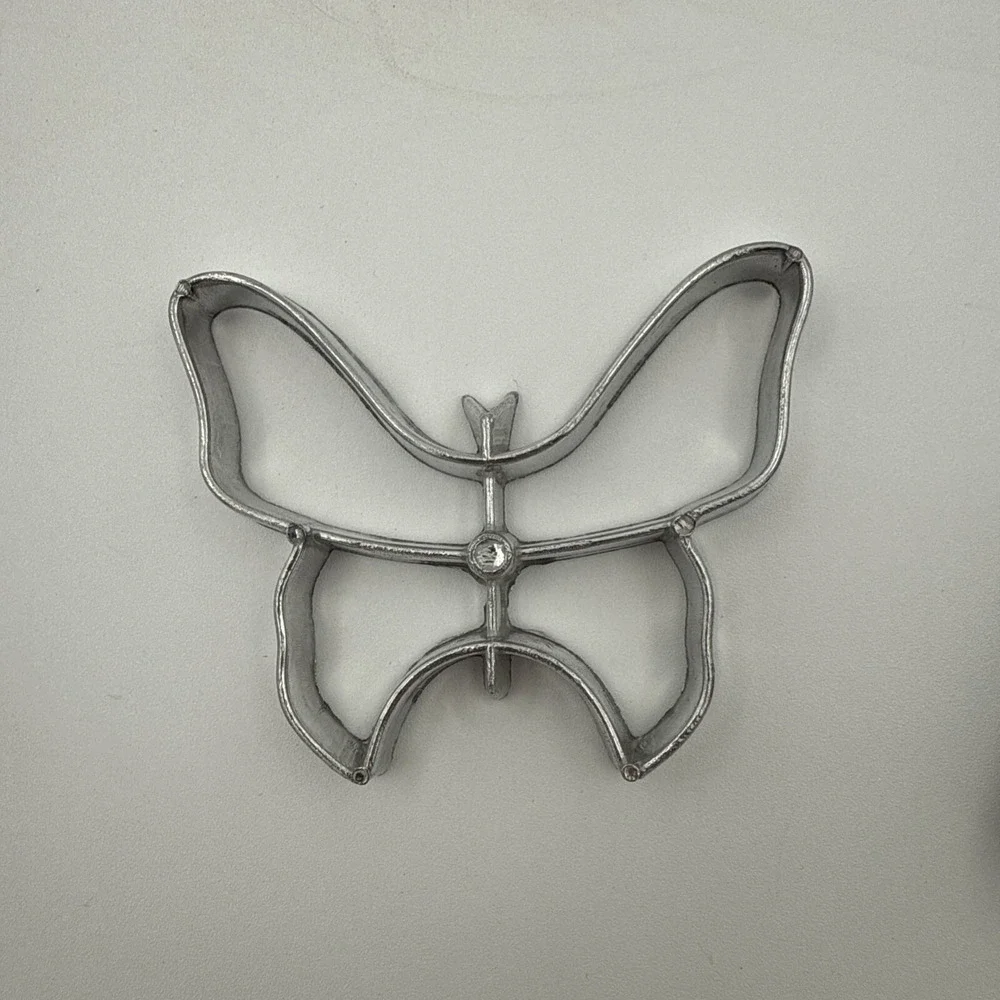 Set 4pc Rosette Pastry Maker, Spade, Clubs, Heart, Diamond, Butterfly, Flower,